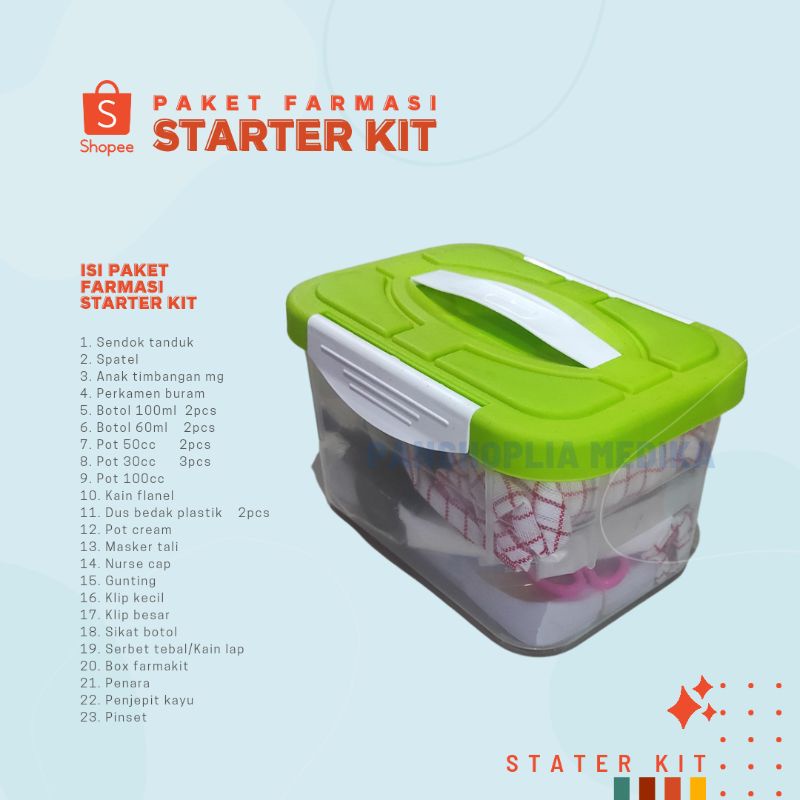 Paket Farmasi Starter Kit | Toolkit Farmasi