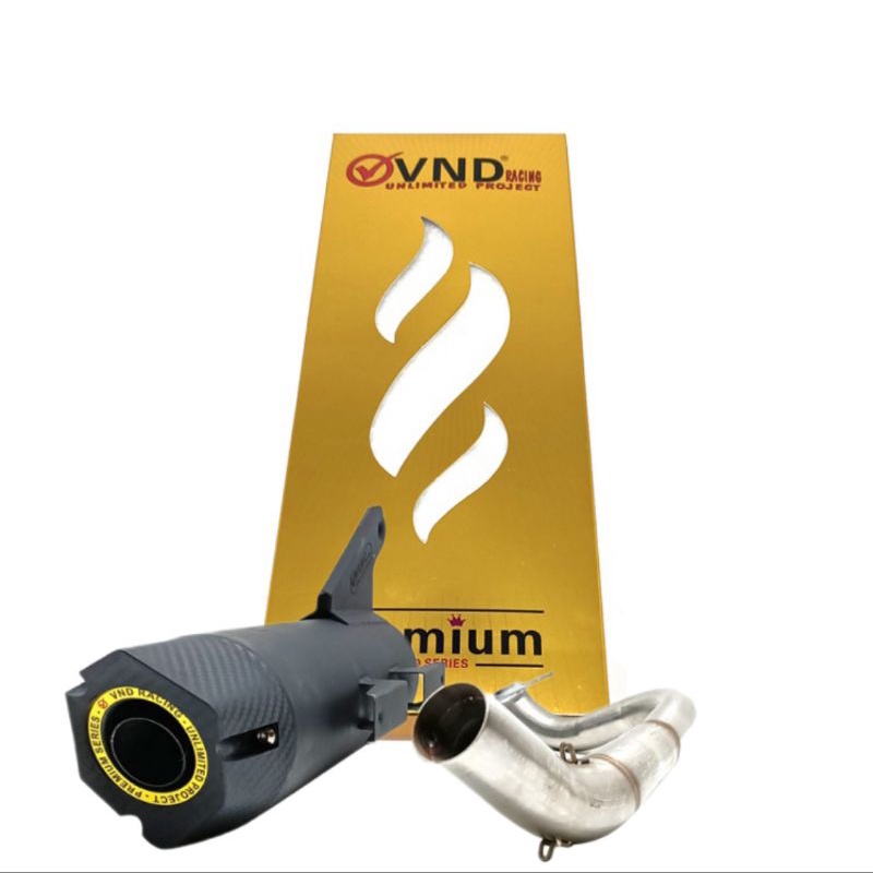Knalpot standar Racing VND Honda Scoopy Beat Genio PCX 150 PCX 160 Vario 110 Vario 125/150 Nmax Aerox 155 Fazzio Mio sporty Mio j Nmax all new dan motor Laen nya VND premium