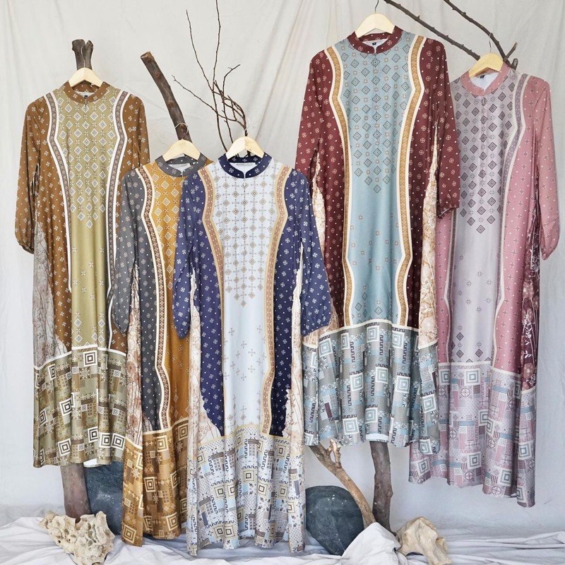 ANKARA DRESS HEAVEN LIGHTS