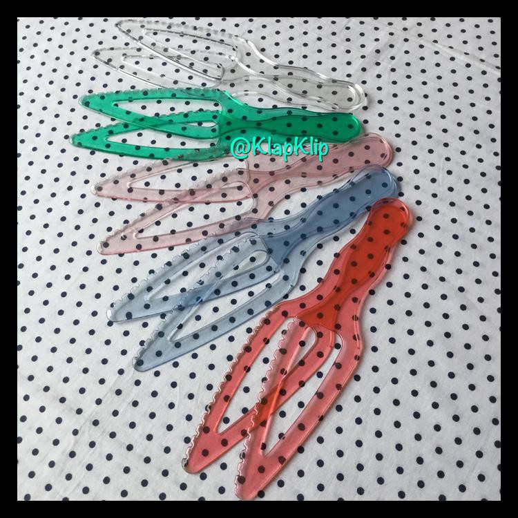 Pisau Kue Warna Transparant / Pisau Plastik Kue Ultah / Pisau Warna Kode 1057