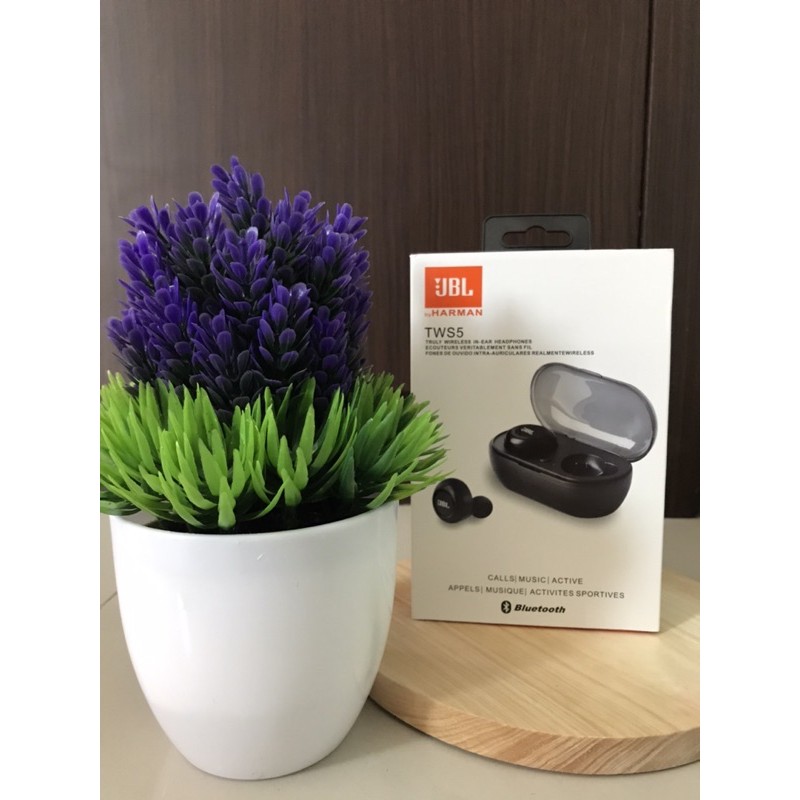 JBL TWS 5 by Harman Bluetooth Headset Wireless