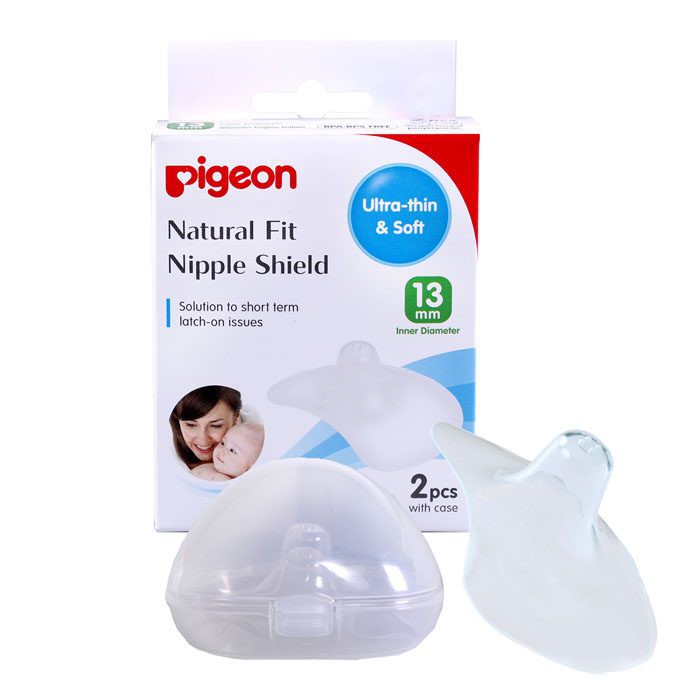 PIGEON - NATURAL FIT SILICON NIPPLE SHIELD / PELINDUNG PUTING/PENYAMBUNG PUTING SILIKON