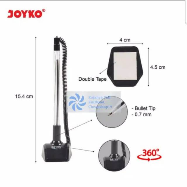 Pulpen bolpen meja berdiri Joyko pen stand