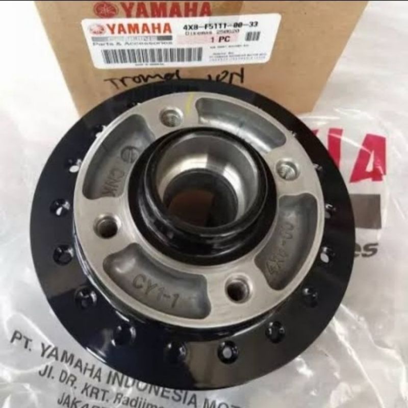 TROMOL DEPAN RX KING ORI YGP RXKING RX-KING FRONT HUB