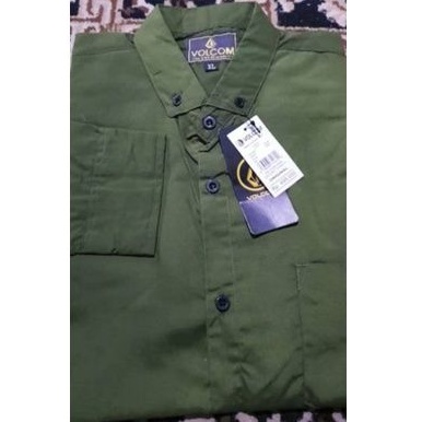 (BISA COD) Kemeja Polos Katun Kerja Kantor Formal Lengan Panjang Pria / kemejapria/kemejakerja-3