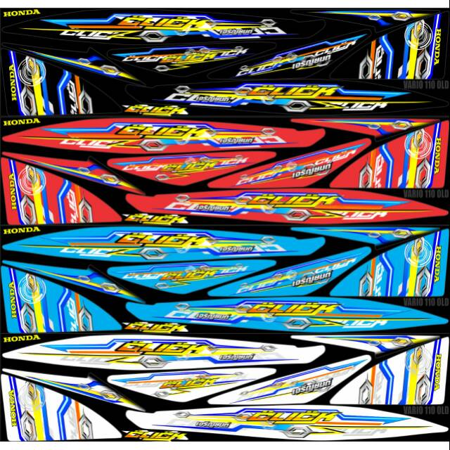 Striping variasi motor vario karbu 110
