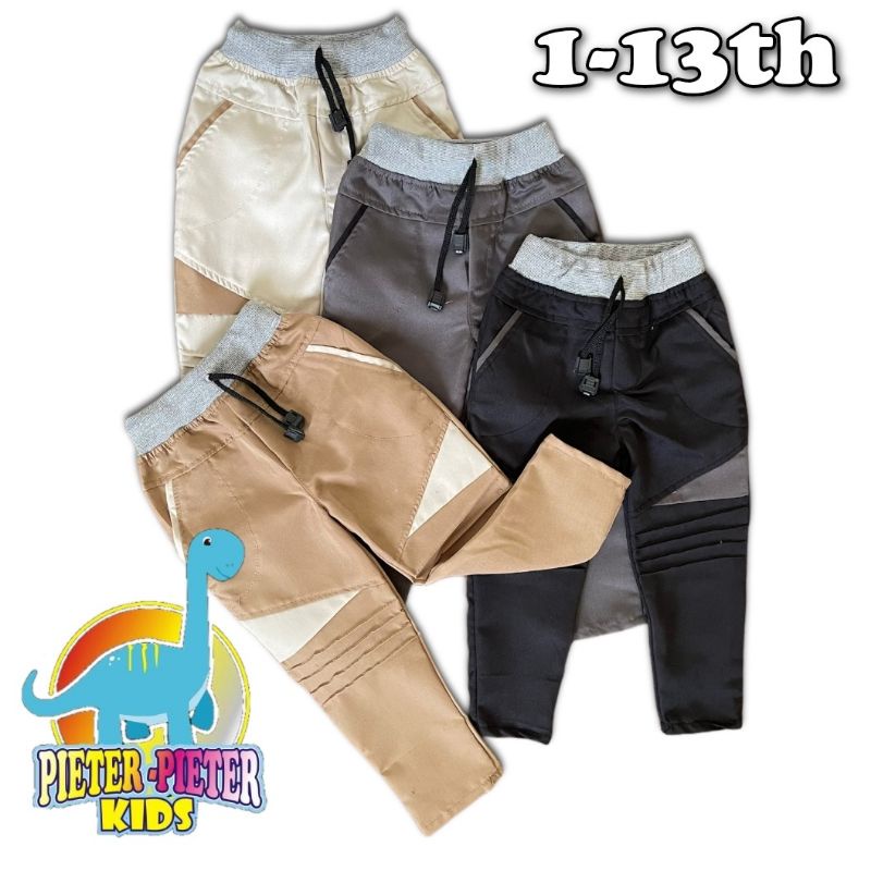 Celana Chino anak trendy Celana Joger Anak Bikers kekinian original unisex 1-13tahun