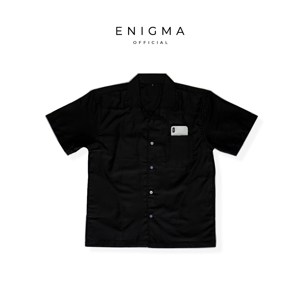 KEMEJA PRIA WANITA ORIGINAL ENIGMA SHORT SLEEVE KEMEJA