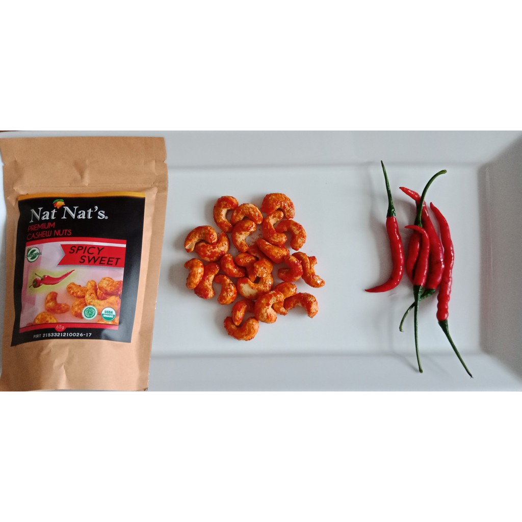 

Nat-Nat's Cashew Nuts - Spicy Sweet (Pedas Manis)