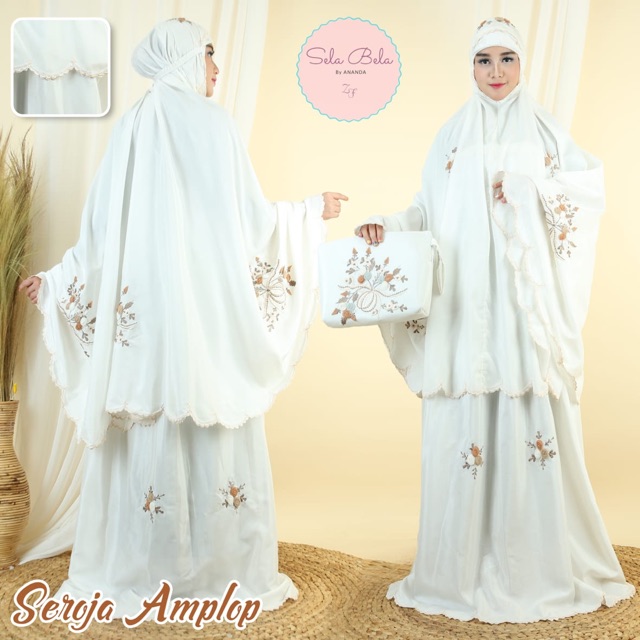 Selabela Fashion Premium Mukenah (seroja dompet)