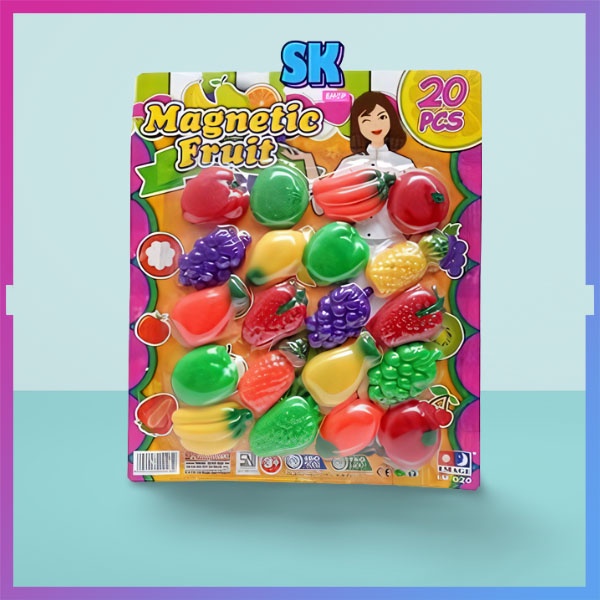 MAINAN MAGNET TEMPELAN KULKAS BUAH BUAHAN