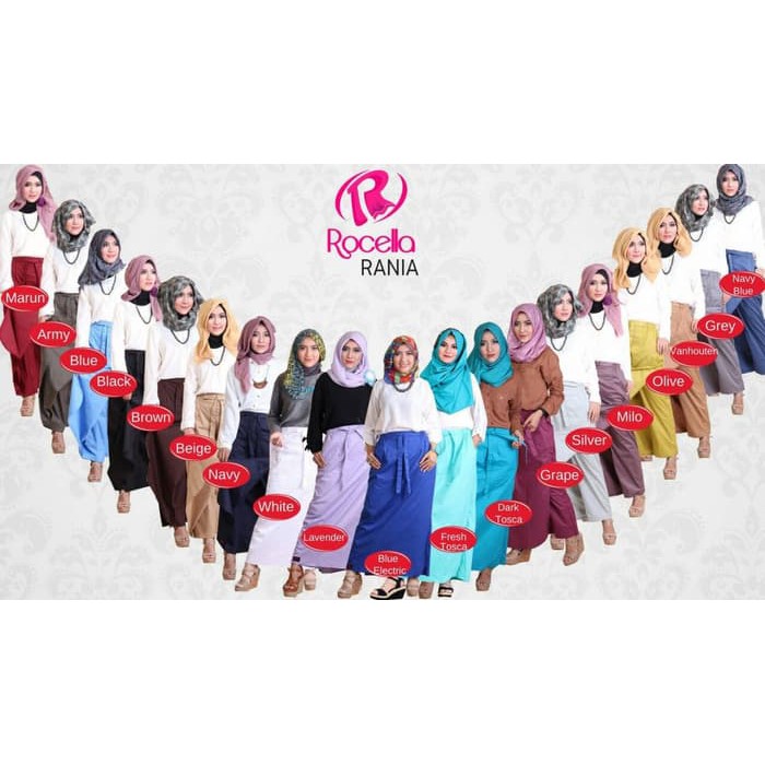 Rocella Rok Celana Rania(Rocella S-M &Amp;Amp;Amp;Amp;Amp; L-Xl)