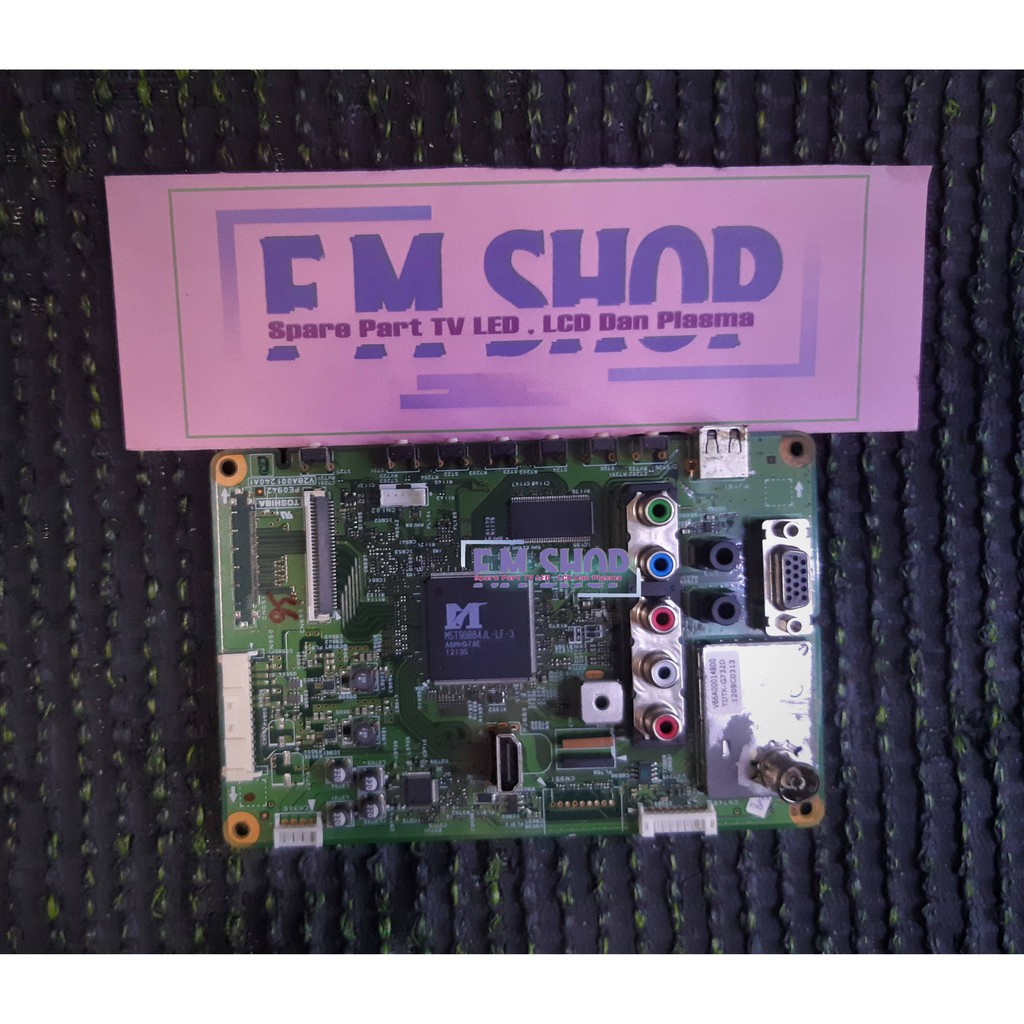 Mainboard TV Toshiba 32PB2E - Mesin TV Toshiba 32PB2 - MB TV Toshiba 32PB2 E
