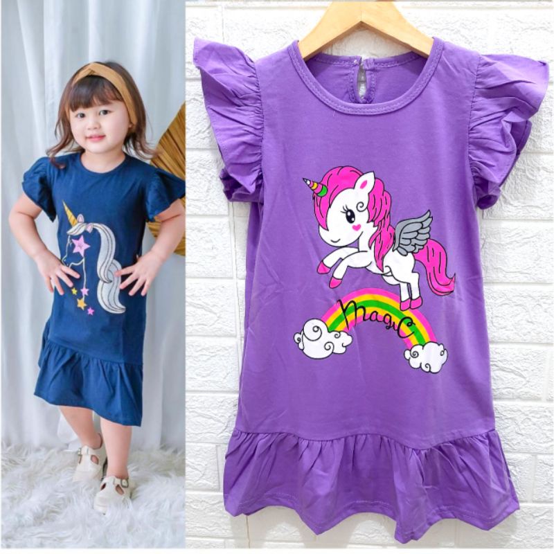 DRESS ANAK ANAK NONA/DRESS ANAK ANAK TERBARU 1-6TAHUN