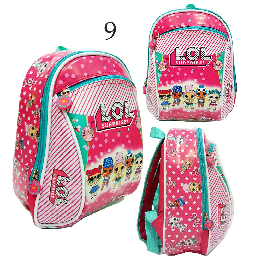 SALE Tas Ransel Anak Sekolah Perempuan dan Laki Laki PG / PAUD GAMBAR KUDA PONY Dan ASTRONOT BENTUK MOBIL Bahan Kain Sponge Anti Air DUA RESLETING KARET