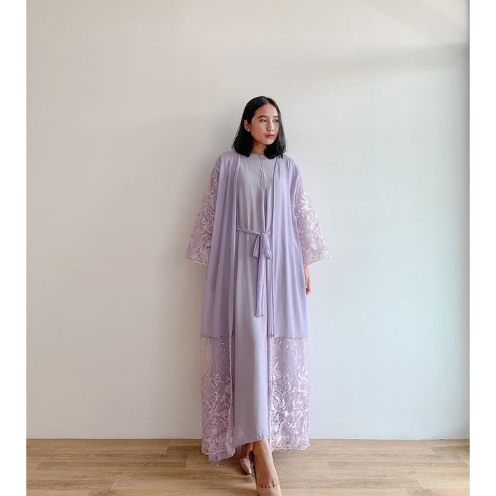 Guzel Exclusive Abaya Jumbo Ld 120/Abaya Ceruti Babydoll Jumbo/Abaya Full Furing/Abaya Kondangan