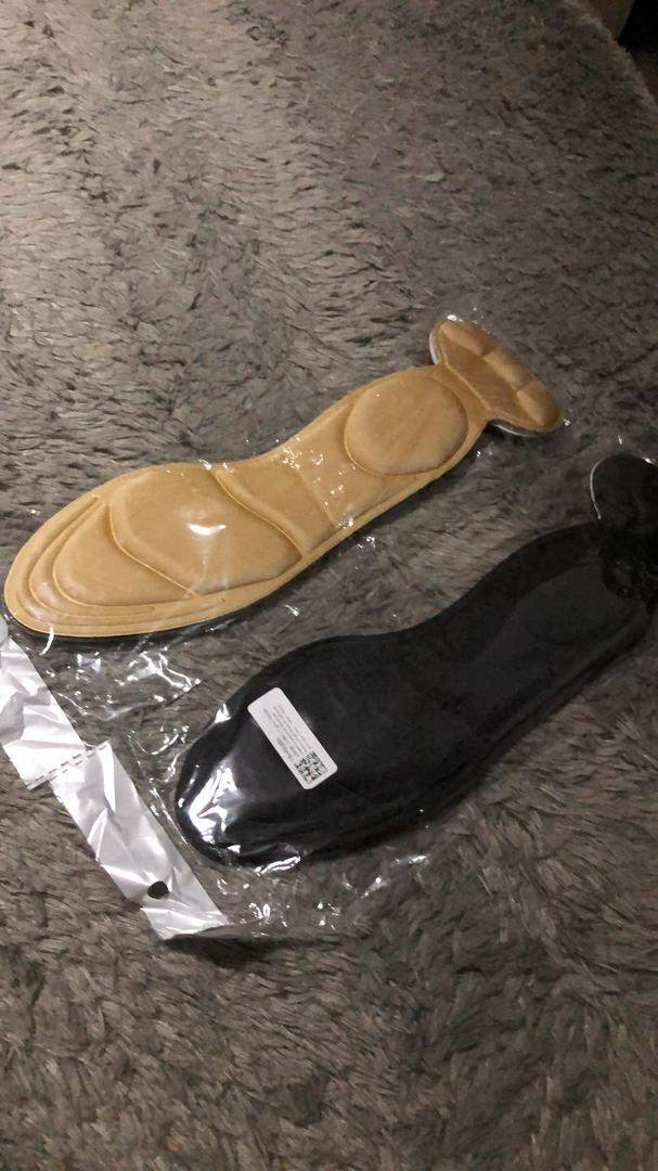 [daily Use] - Insole Pad Alas Kaki Wanita High Heels Breathable Anti Slip 1 Pair - 169d - Black