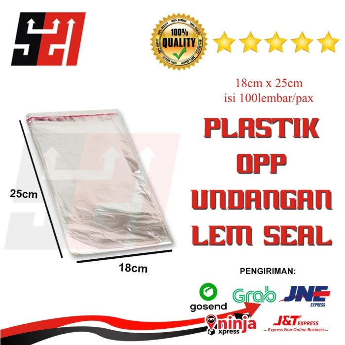 

Plastik Opp Undangan 03 Lem Seal 18x25cm