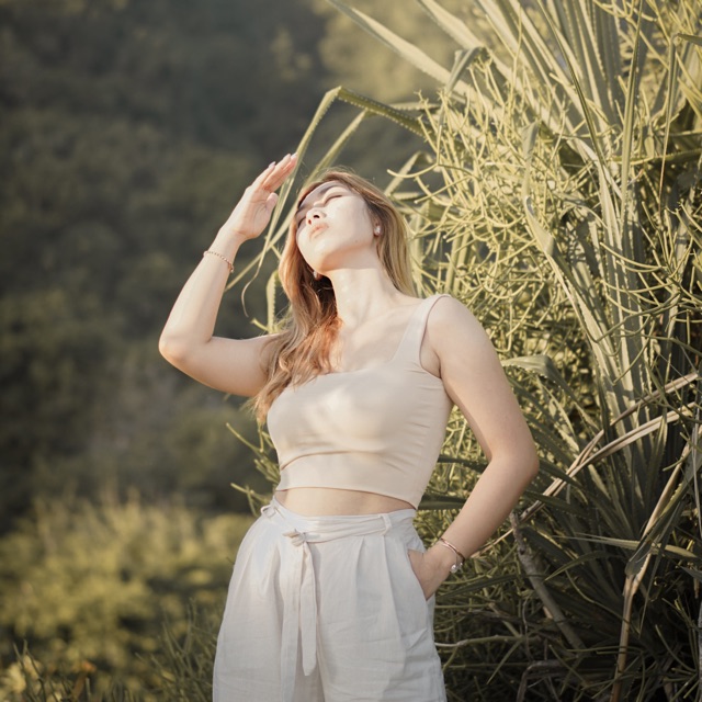 LICIA TANK / SQUARE TANKTOP / CROP TANKTOP