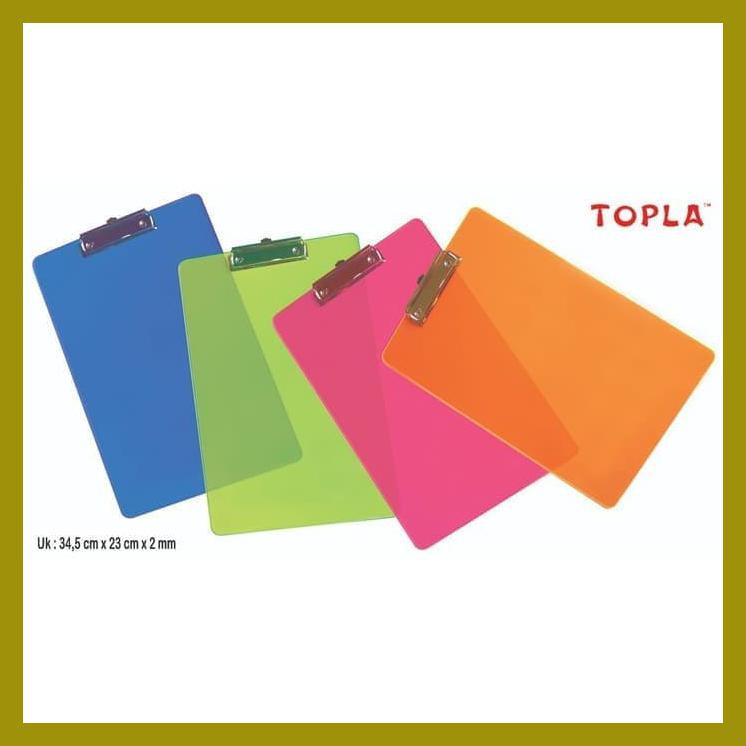

TOPLA TRANSPARENT TRANSPARAN CLIPBOARD CB 709 - CAMPUR