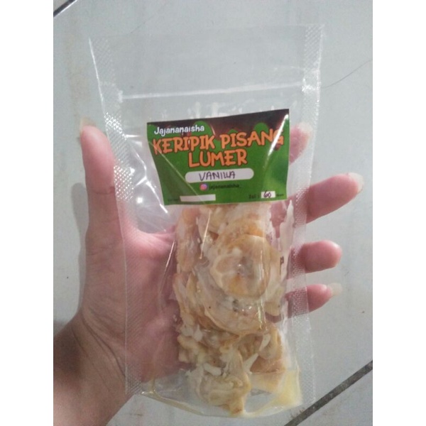 

Kripik Pisang Lumer Vanilla
