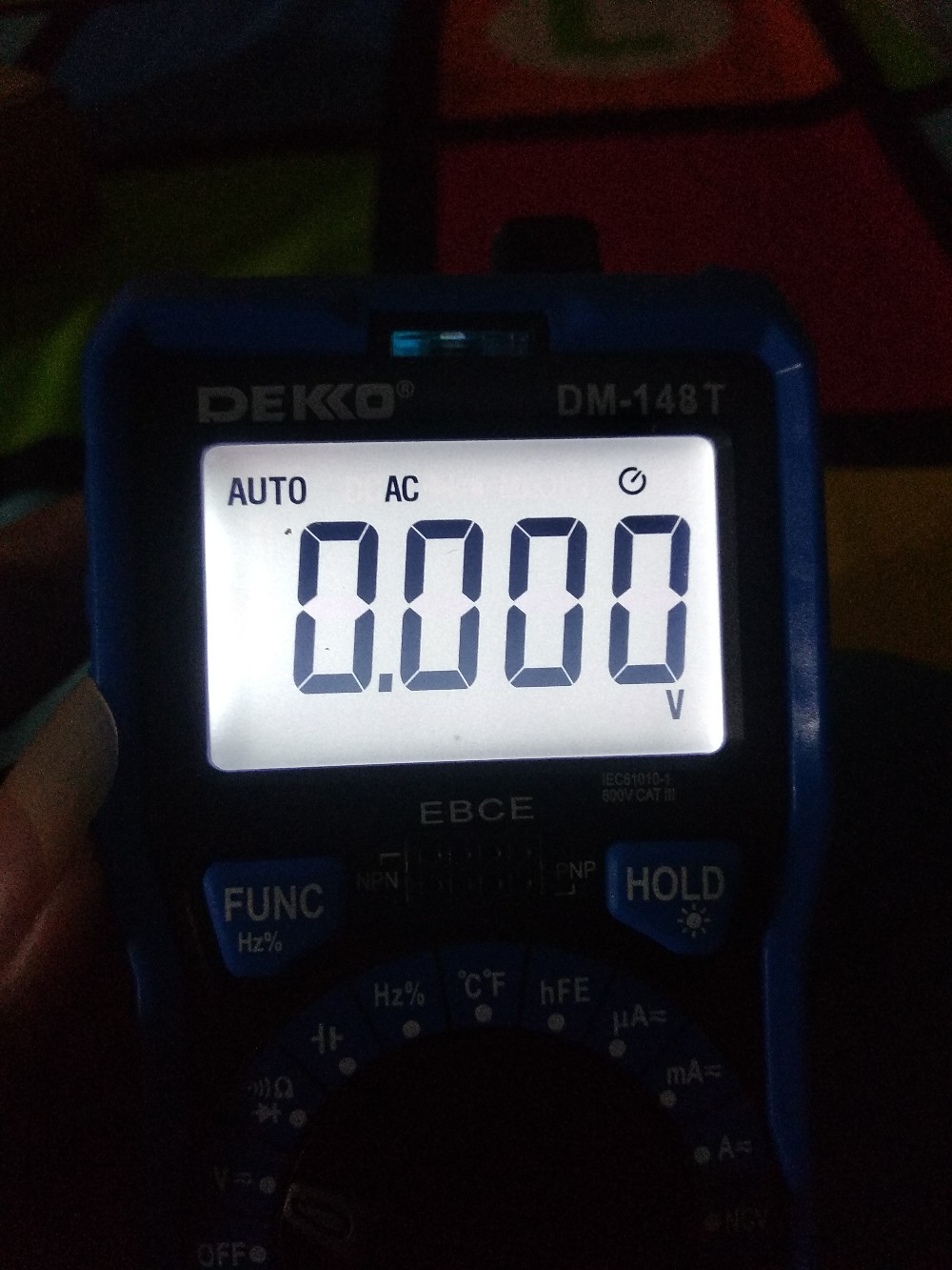 Dekko Dm-148t/true Rms Digital Multimeter Auto Range