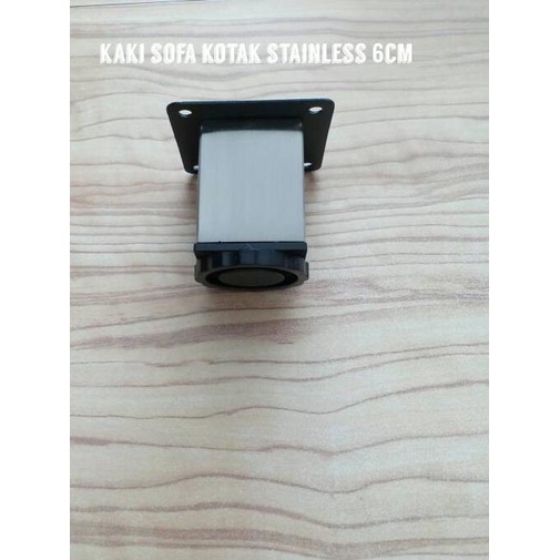 ➹ Kaki Sofa / Meja Kotak Stainless 6cmm ♔
