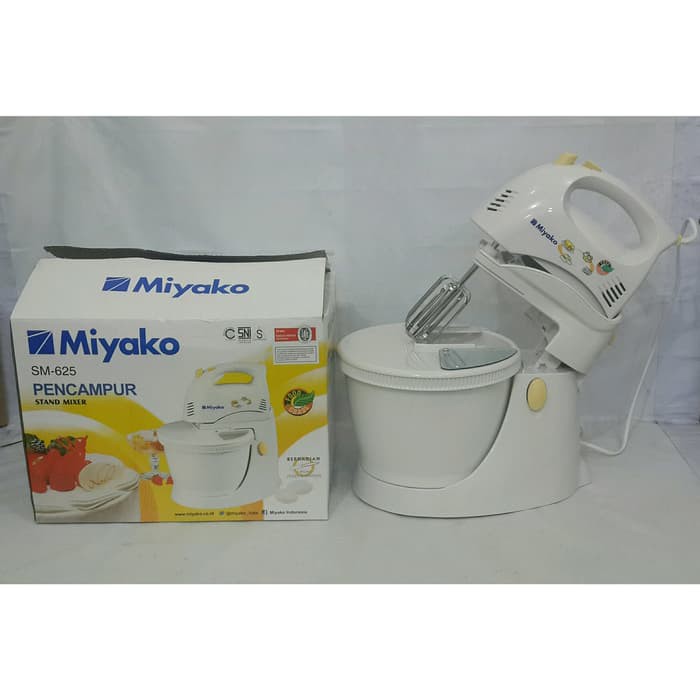 Stand Standing Mixer Com Miyako SM 625 SM625 PEncampur Pengaduk Bisa Jadi Hand Mixer