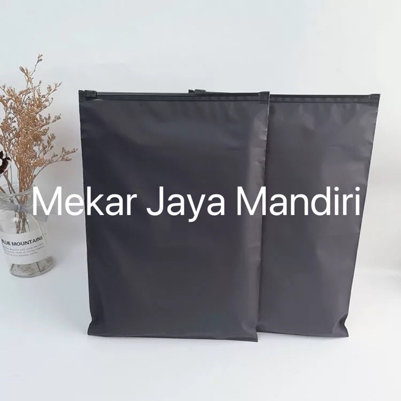 [10x15 | 15x20 | 17x25 | 20x28 | 24x35 | 28x40 | 35x45| 40x50]Zipper Storage Bag / Organizer Bag  I Tempat Penyimpanan Travel Serbaguna I Kantong Plastik Ziplock 200 micron