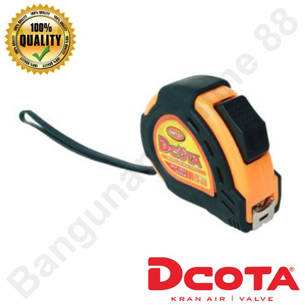 Meteran 5 Meter Alat Ukur Kunci Otomatis Dcota DMT01