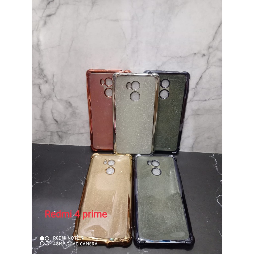 Case Bling-Bling Redmi 4 Prime-SOFTCASE REDMI 4 PRIME