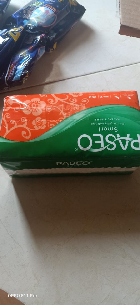 Tisu Paseo 250 Sheet / Satuan