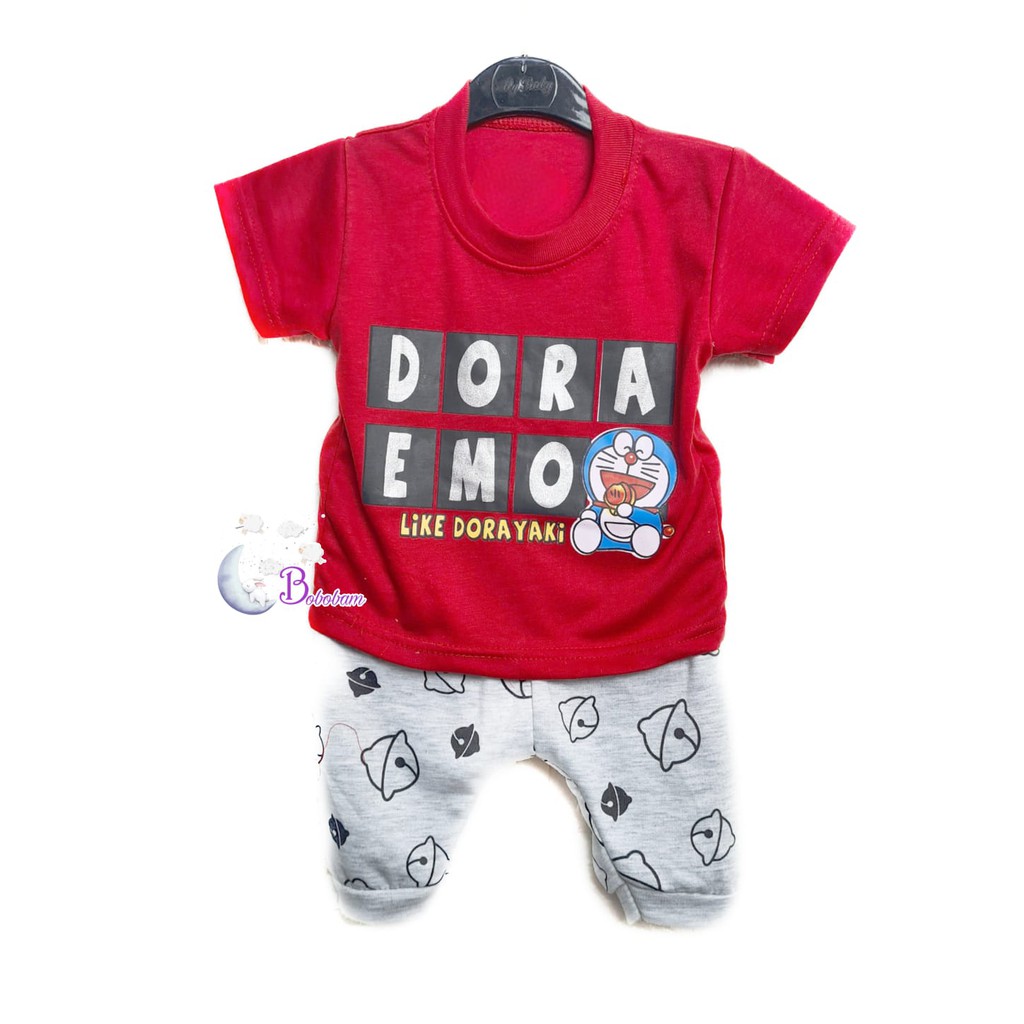 BAJU BAYI BOBOBAM D0R43M0N SETELAN ANAK LAKI-LAKI / SETELAN ANAK HARGA GROSIR