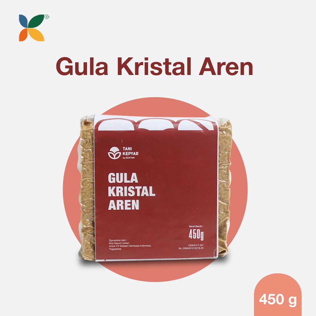 

Gula Kristal Aren 450gr | Arenga Sugar | Gula Aren Bubuk Premium Kemasan Vakum