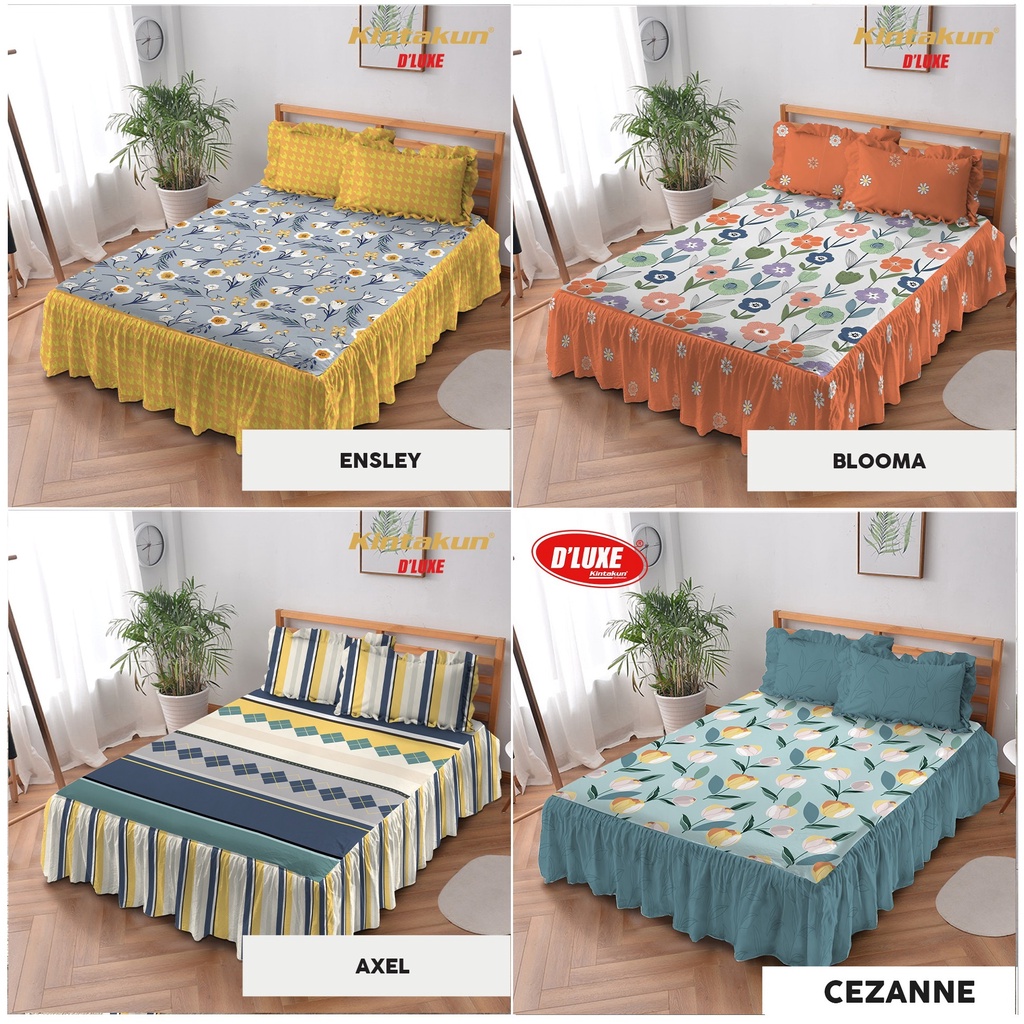 Kintakun Sprei D'Luxe Rumbai Eksklusif Uk. 160x200