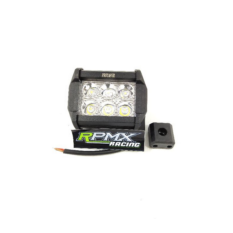 LAMPU TEMBAK 6 MATA LED KOTAK PROTAPER LAMPU TEMBAK TRAIL LAMPU TEMBAK KLX CRF KTM