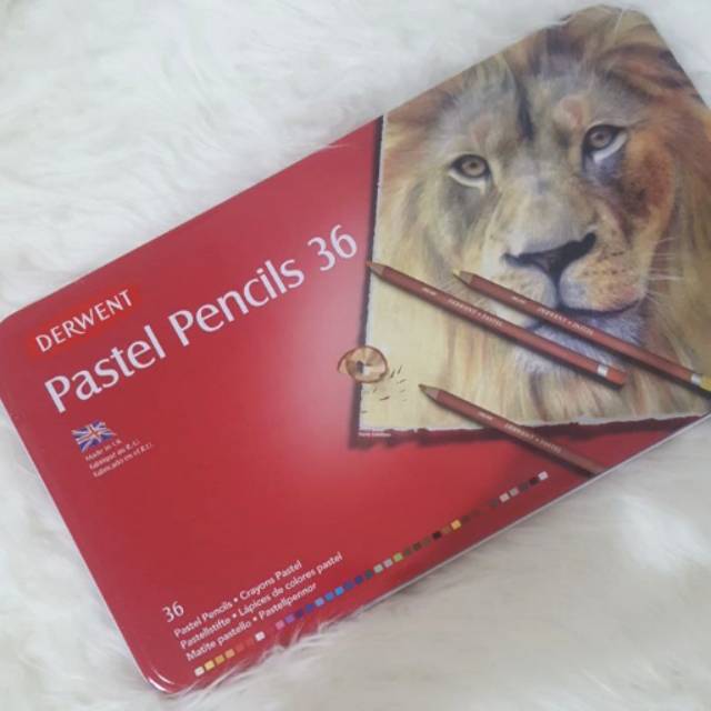 

Derwent Pastel Pencils 36 + tin