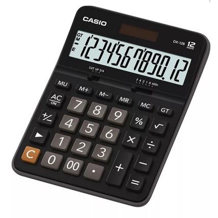 

Calculator Casio GX-12B-BK-W-DC