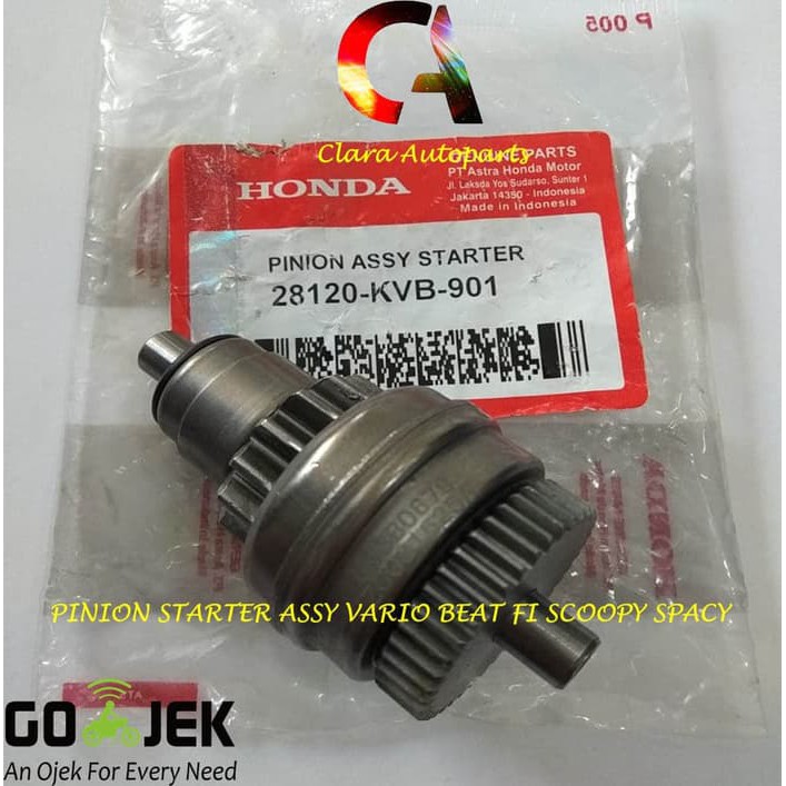 PINION STARTER ASSY VARIO GRANAT VARIO GIGI STARTER PINION VARIO KVB