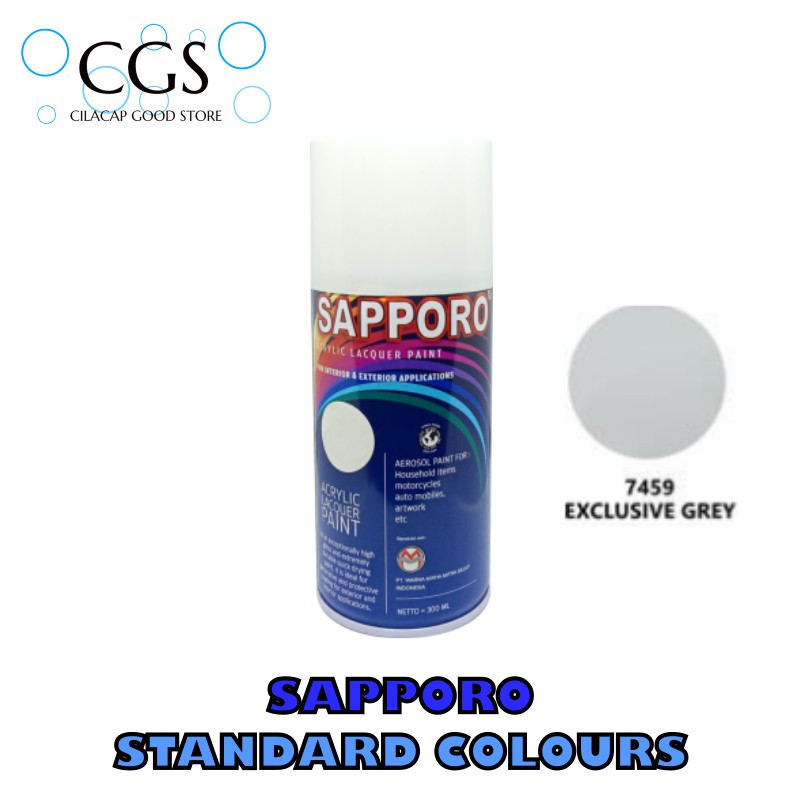 CAT SAPPORO EXCLUSIVE GREY 7459 - cat sapporo abu abu - cat motor abu abu - pilok abu abu sapporo - 