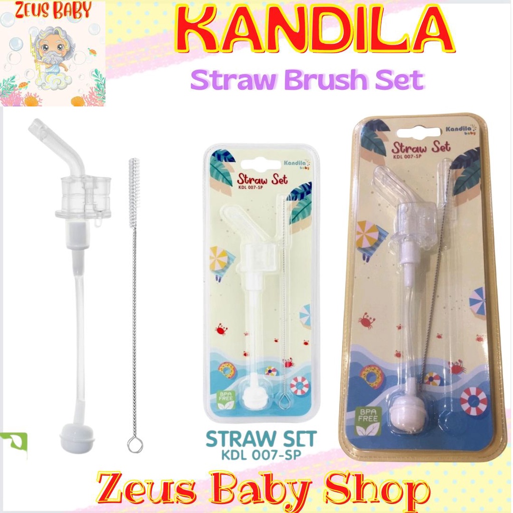 Kandila Straw Brush Set KDL007