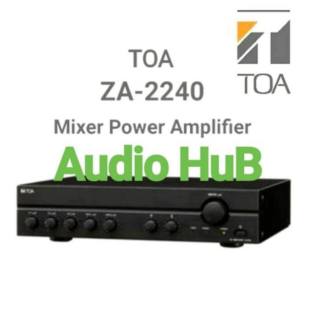 AMPLIFIER TOA ZA 2240 AMPLI ZA2240 240 WATT
