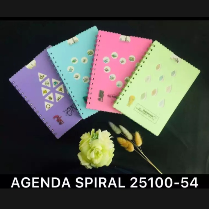 

BUKU DIARY SPIRAL HARD COVER UKURAN A5 ISI 180 HALAMAN 25100-254