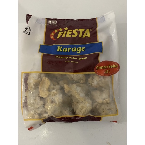 

Fiesta Karage 250 dan 500gram termurah