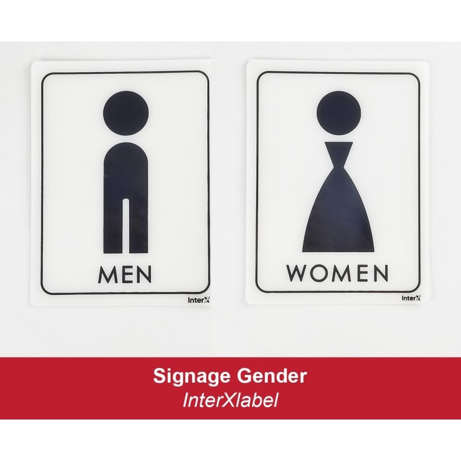 

Papan tanda signage MEN-WOMEN