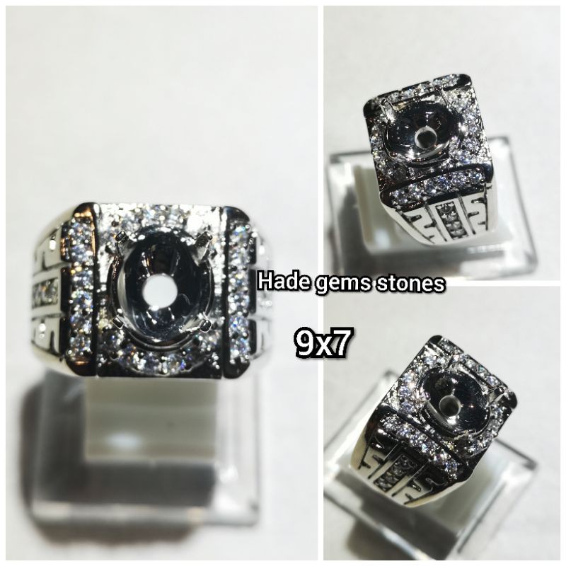 ring/emban alpaka super Micro setting full zircon