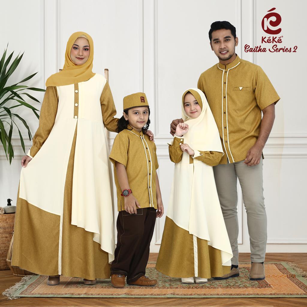 Sarimbit Keke Terbaru 2022 - Gaitha Series SRK 2109 Soft Mustard