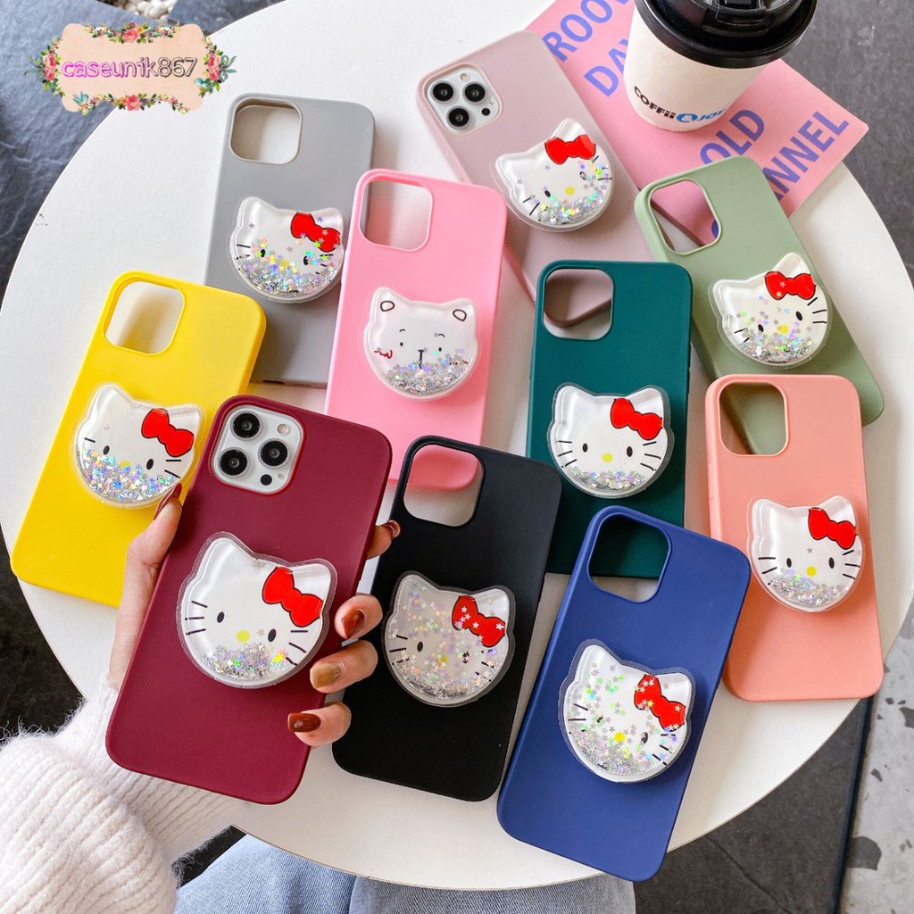 case popsocket glitter candy redmi 4a 5a 6a 6 note4x 7a 8a 3 note5a note8 note7 note6 etc CS667