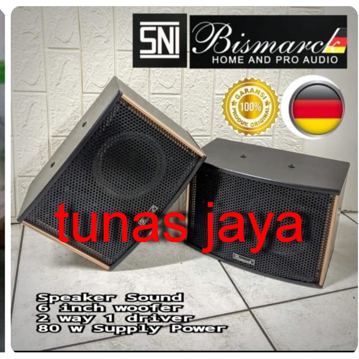 Speaker Pasif BISMARCK SP 65 ( 6 inch )