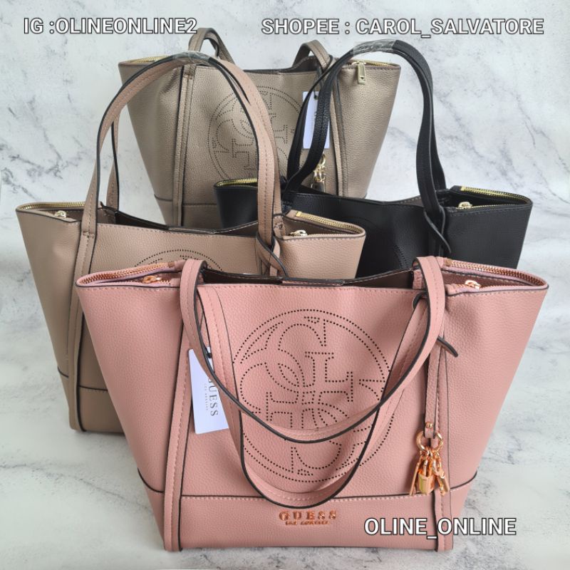 [oline_online] Tas heidi 2 in 1 bag tote bag big and small bag inside bag cirebon ready stock instan indramayu majalengka kuningan tegal brebes ciledug losari sindang laut